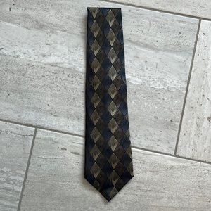 Allyn Saint George tie - brown, tan, gray, black